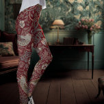 William Morris Strawberry Thief Leggings<br><div class="desc">Diseño del patrón de fresa William Morris. ¡Añade tu texto de etiqueta! William Morris era un diseñador textil inglés, artista, escritor y socialista asociado con la Hermandad Previolácea y el Movimiento de Artes y Artesanías Británicas. Fundó una empresa de diseño en colaboración con el artista Edward Burne-Jones y el poeta...</div>