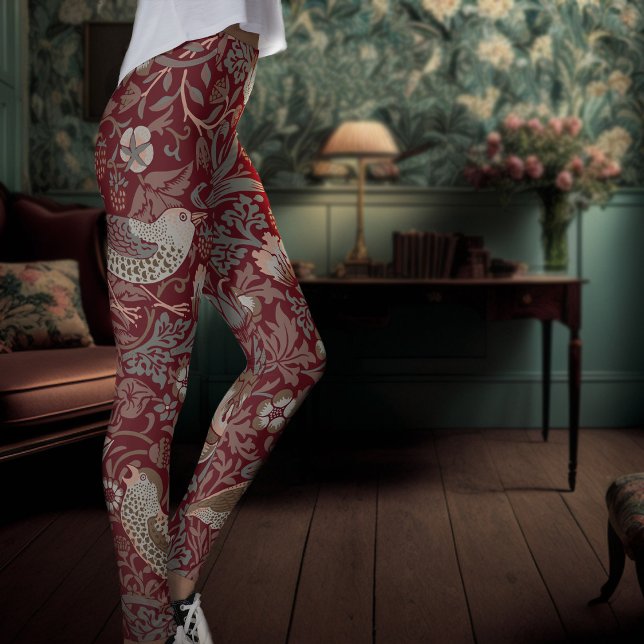 William Morris Strawberry Thief Leggings (Subido por el creador)