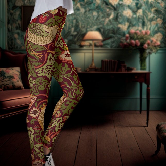 William Morris Strawberry Thief Leggings (Subido por el creador)