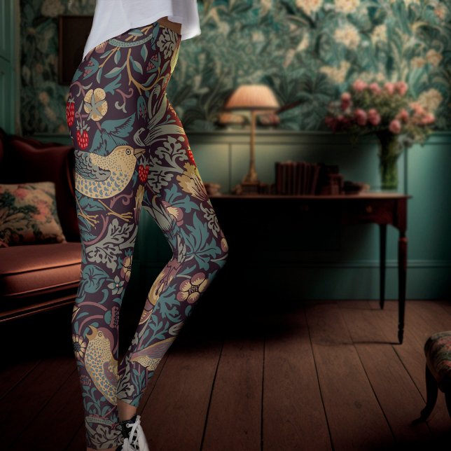 William Morris Strawberry Thief Leggings (Subido por el creador)