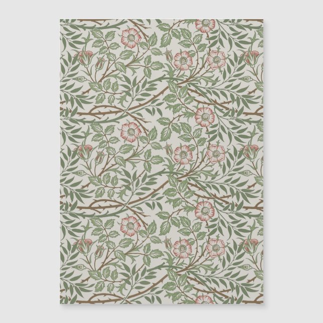 William Morris Sweetbriar Floral Art Nouveau (Anverso)