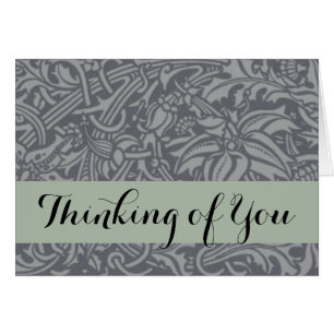 William Morris Thistle Flor de papel de escritorio