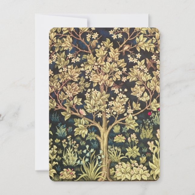 William Morris Tree De La Vida (Anverso)
