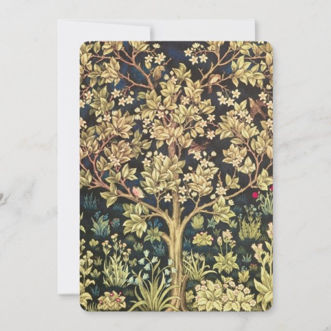 William Morris Tree De La Vida (Anverso)