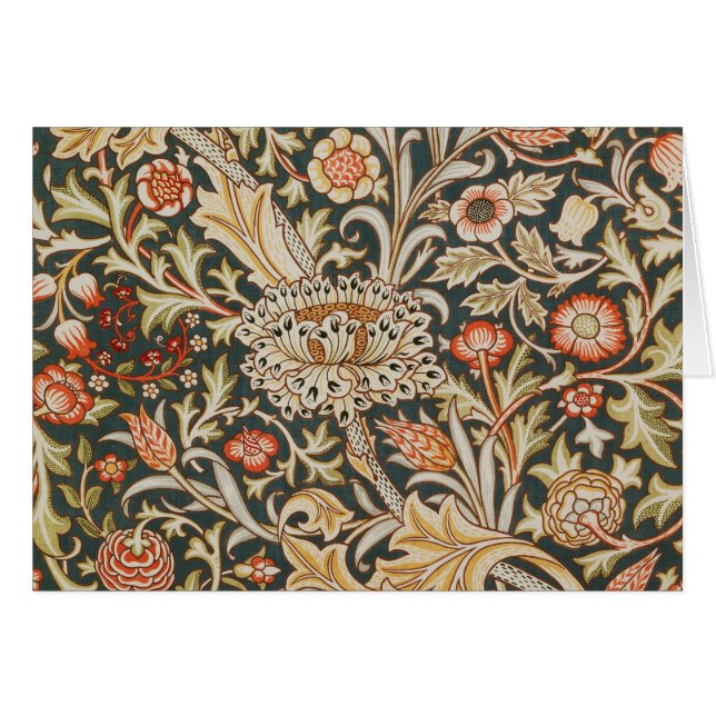 William Morris Trent Garden Flower Classic Botanic (Anverso (Horizontal))