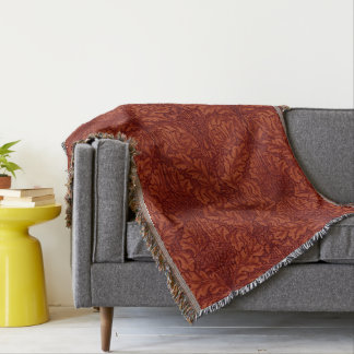 William Morris: Una manta roja profunda para el Ac