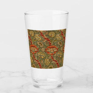 William Morris Wandle English Floral Damask Design