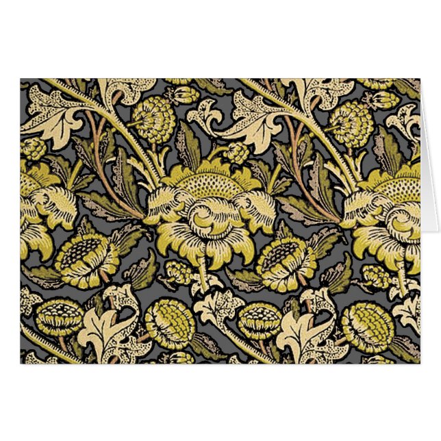 William Morris Wey Floral Wallpaper (Anverso (Horizontal))