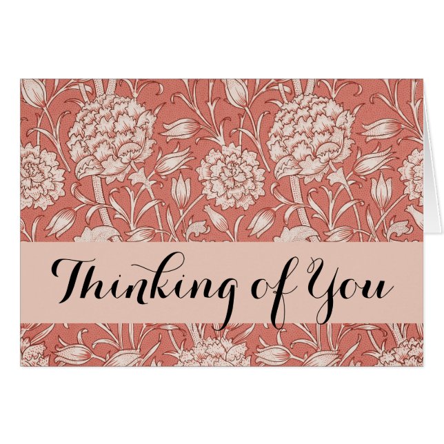 William Morris Wild Tulip Classic Victorian Design (Anverso (Horizontal))