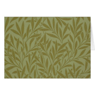 William Morris Willow Antiguo Arte de Vino de Hoja