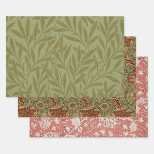 William Morris Willow Antiguo Arte de Vino de Hoja