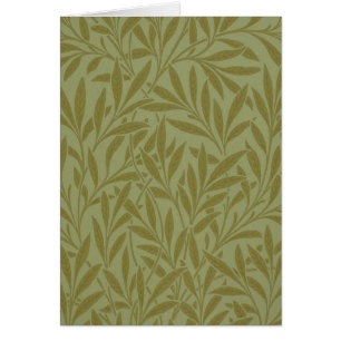 William Morris Willow Antiguo Arte de Vino de Hoja