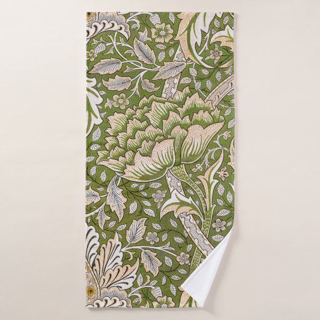 William Morris Windrush Floral Pattern Classic (Toalla de baño)