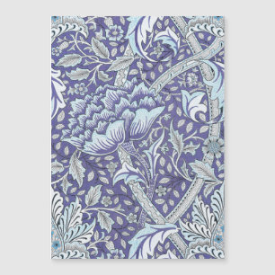 William Morris Windrush flores azules florales