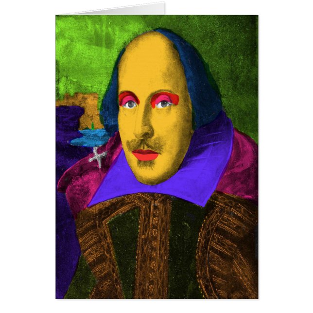William Shakespeare Pop Art (Frente)