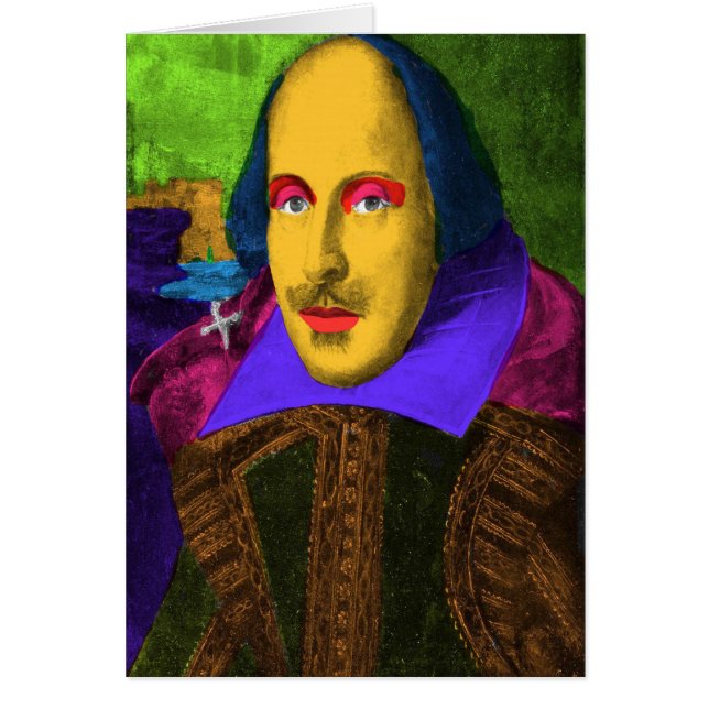 William Shakespeare Pop Art (Frente)