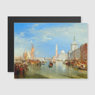 William Turner - Venecia, Tarjeta Magnética de La