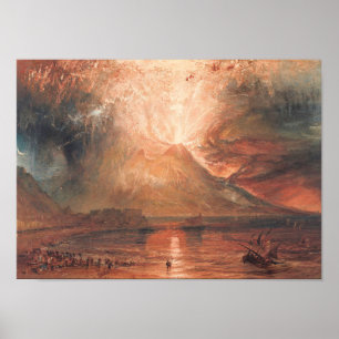 William Turner Vesubio en el arte del paisaje acuá