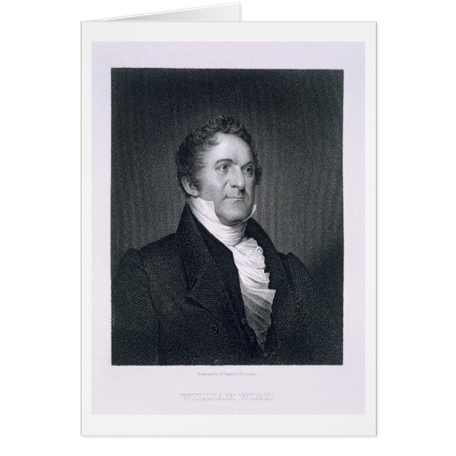 William Wirt (grabado) (Frente)