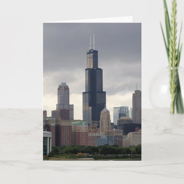 Willis Tower - Chicago, Tarjeta de felicitación Il (Anverso)