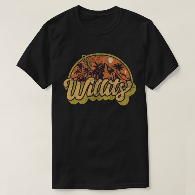 Willits, camiseta de California (Diseño del anverso)