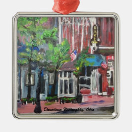 Willoughby céntrico, ornamento de la pintura de