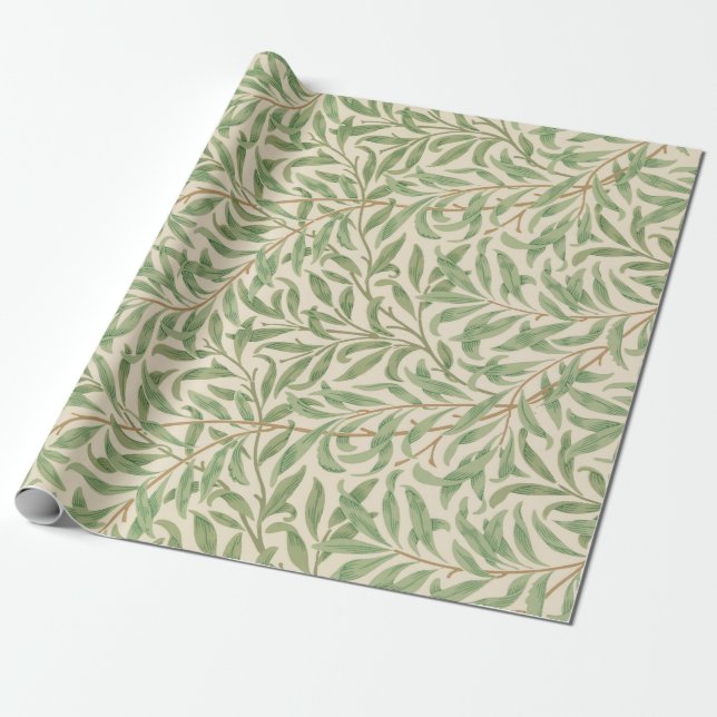 Willow Bough (por William Morris) Papel de envolve (Desenrollado)