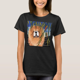 WILLOW WIND - Diseño frontal para camisetas Chow-b