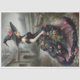 Willow Witch1 frente a Tejido Papel