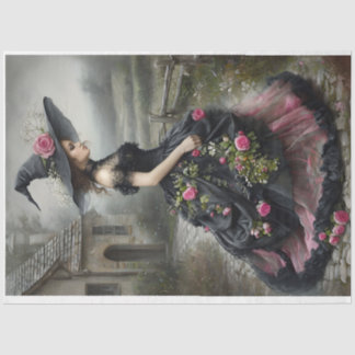 Willow Witch1 frente a Tejido Papel