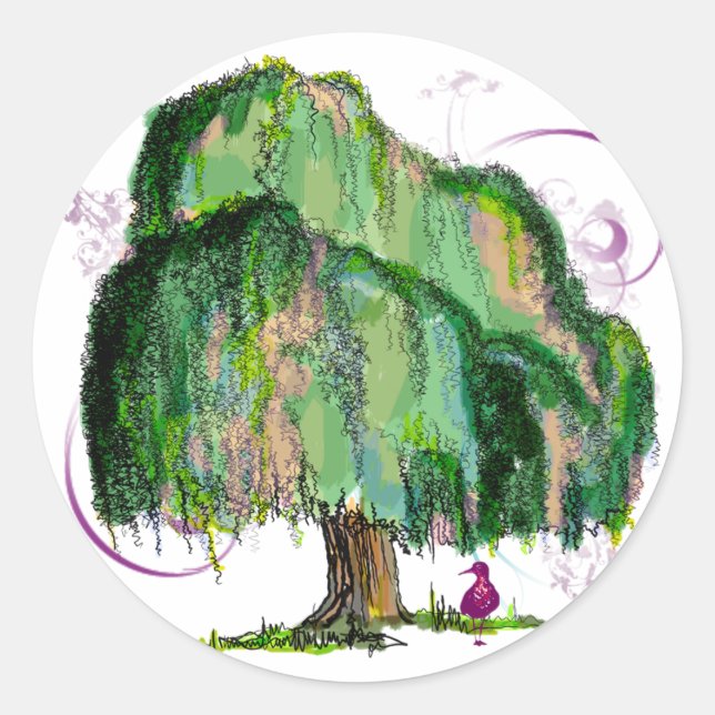 willow wondo pegatina (Anverso)