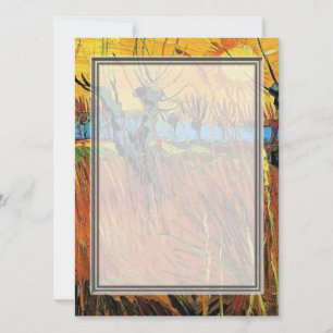 Willows at Sunset de Vincent van Gogh.