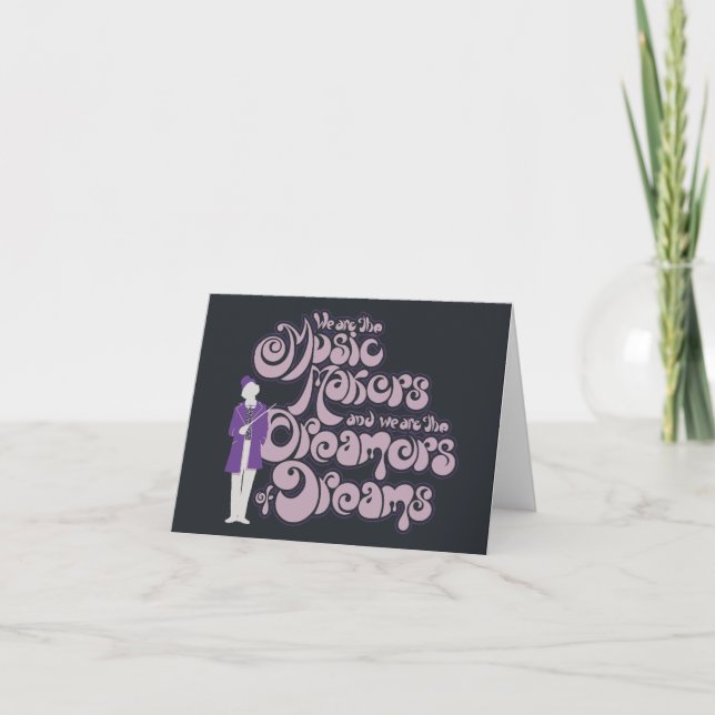 Willy Wonka - Fabricantes de música, soñadores de  (Anverso)