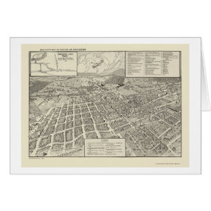 Winchester, mapa panorámico del VA - 1926