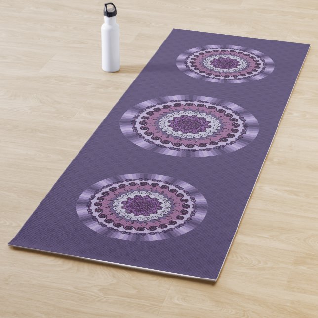 Wind Mandala Yoga Mat (In situ)