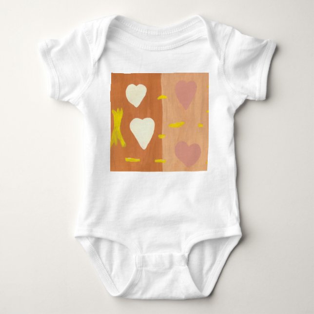 Wind of Love Baby Jersey Bodysuit (Anverso)
