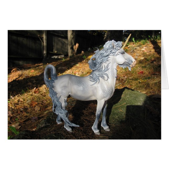 Windblown Unicorn (Anverso (Horizontal))