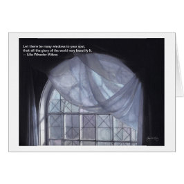 "Windows tarjeta de su alma"