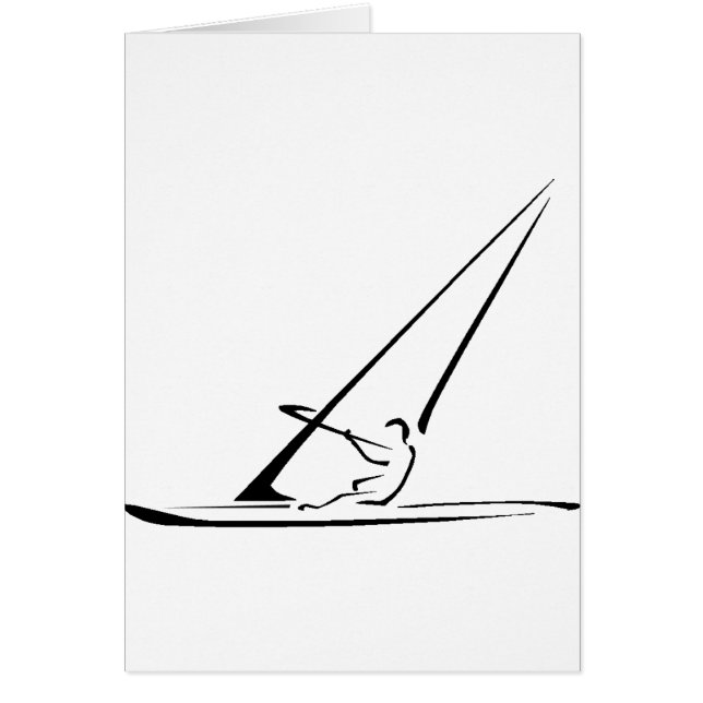 Windsurf aumentó el esquema negro (Frente)