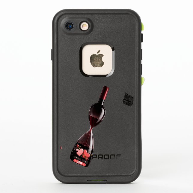 Wine Hourglass - Time Flowers Like Wine  (Reverso)