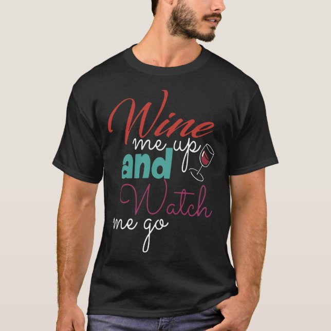 wine para arriba y me mira ir las camisetas del (Anverso)