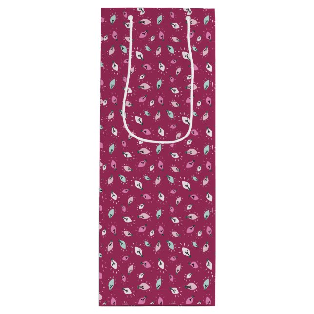 Wine Twinkle Luces Bolsa de regalo de vino (Anverso)
