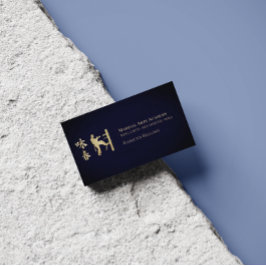 Wing Chun Kung Fu - Tarjeta de presentación