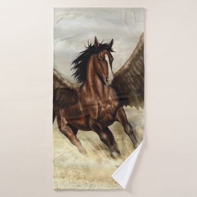 Winged Pegasus (Toalla de baño)