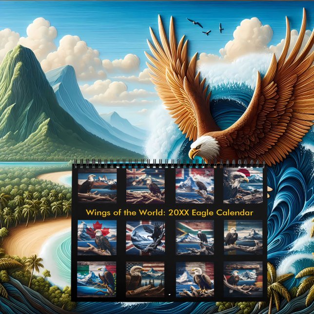 Wings of the World: Calendario del águila 2025/202 (Subido por el creador)