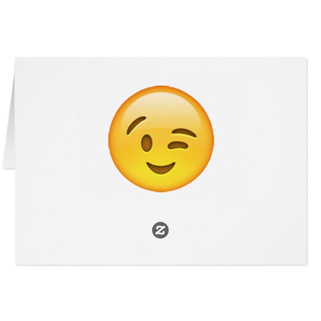 Winking - Emoji (Reverso Horizontal)