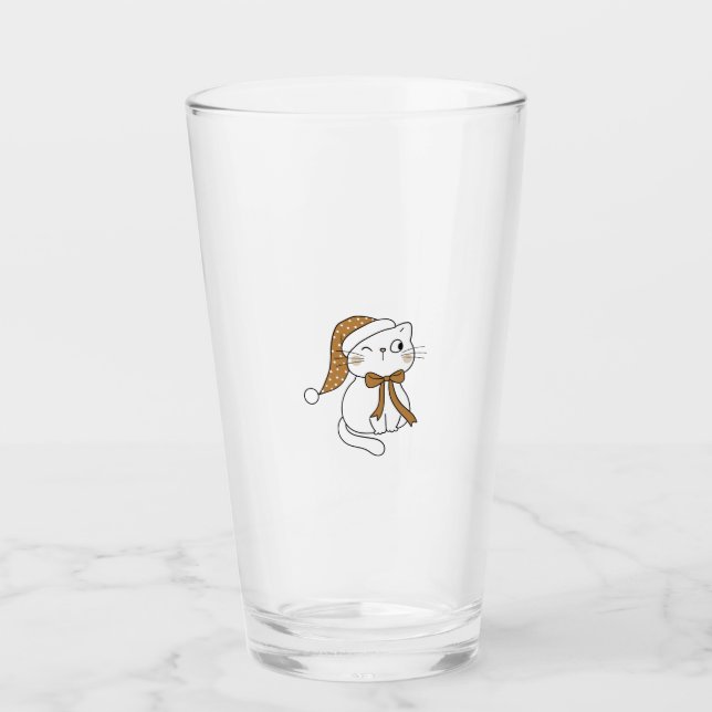 Winking Winter Cat (Anverso)