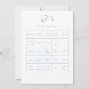 Winnie the Pooh Encuentra la Tarjeta de Bingo Invi