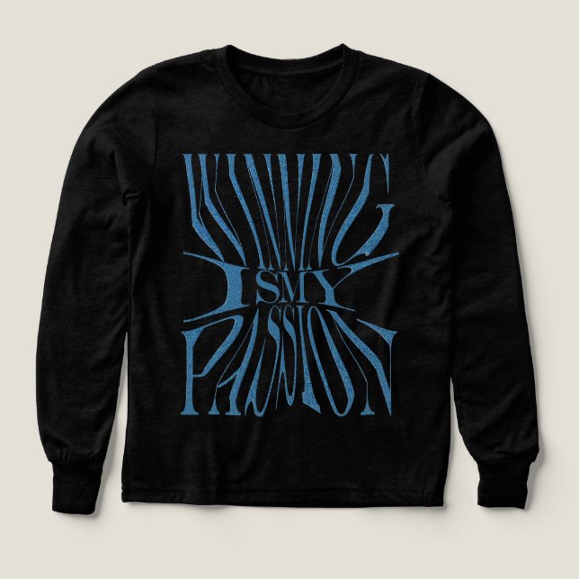 Winning is My Passion | Motivational Full Graphic  (Diseño frontal)