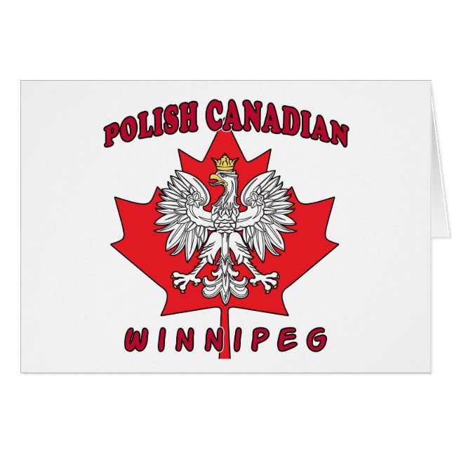 Winnipeg, hoja canadiense polaca (Anverso (Horizontal))
